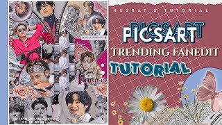 Beautiful and easy PicsArt editing tutorial•fanpage trending edits #editingtutorial #picsart #edit 🌷