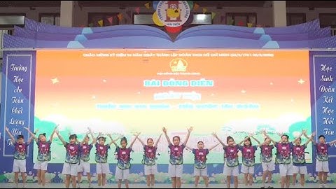 Đồng diễn mẫu ngày hội thiếu nhi vui khỏe| Tiến bước lên Đoàn |Bài 1