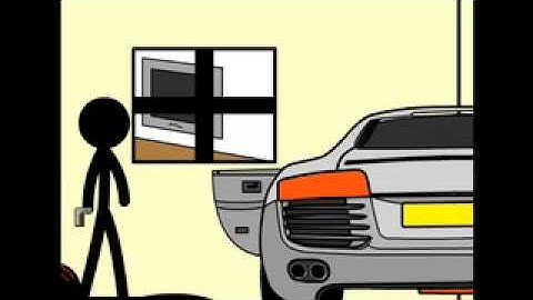 High Speed Car Chase Animation