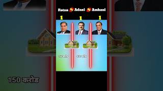 Ratan Tata vs Gautam Adani vs Mukesh Ambani ❓#shorts #ytshorts #viral
