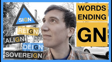 Why is there a G in SIGN? The (kind of annoying) reasons some words end with "gn".