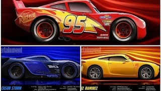 Cars 3 - All New Cars 2017 Miss Fritter, Natalie Certain & More Hd