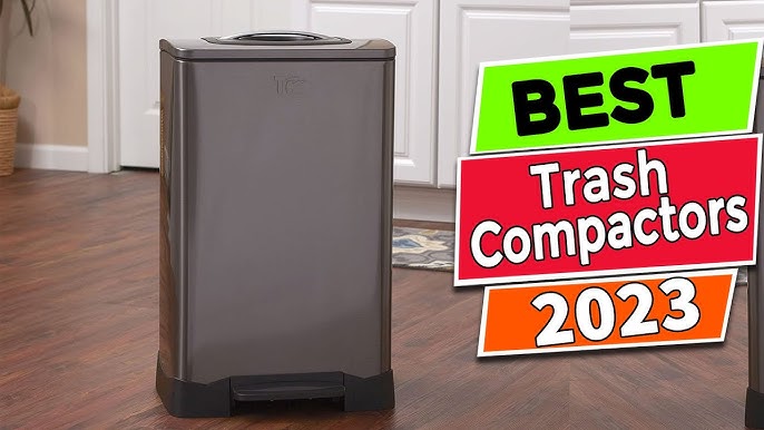 Joseph Joseph Titan 30L Trash Compactor Unboxing and How To. 