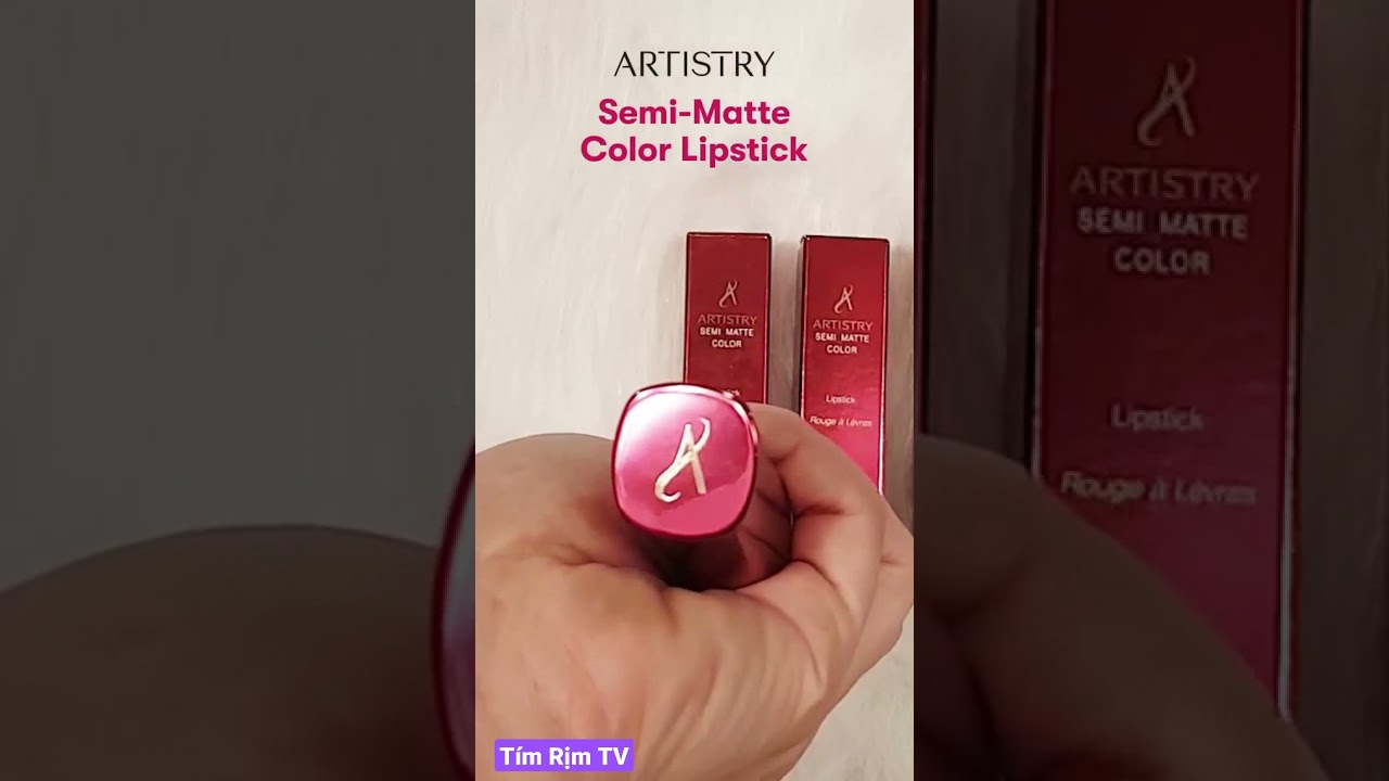 ARTISTRY SEMI MATTE COLOR LIPSTICK TEASER
