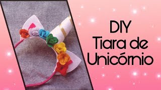 DIY Tiara de Unicórnio | Sem Costura DIY Tiara de Unicórnio | Sem Costura