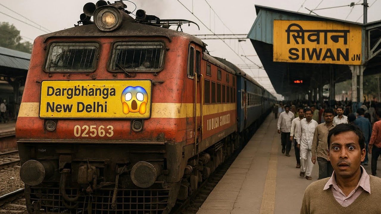 02563 Darbhanga Se New Delhi | Yah Train Bahut Hi Deri Se Chal Rahi Hai ...