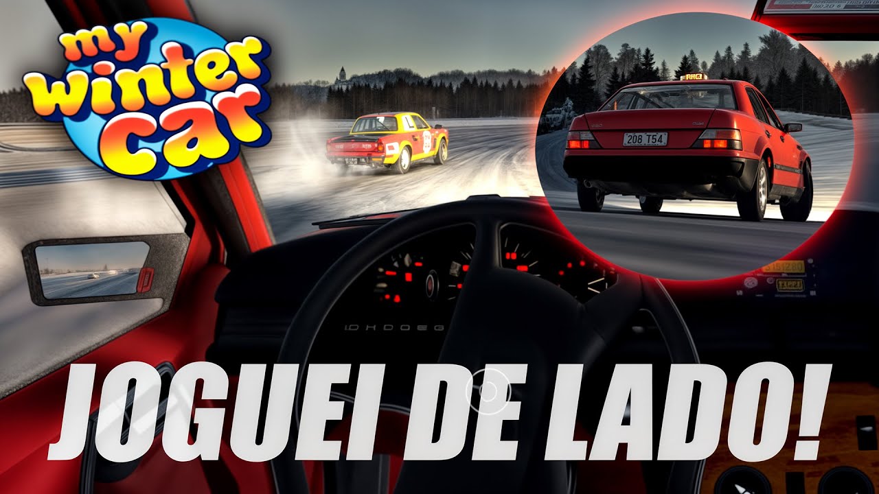 MOENDO o TAXI na PISTA DE CORRIDA! - My Winter Car #8