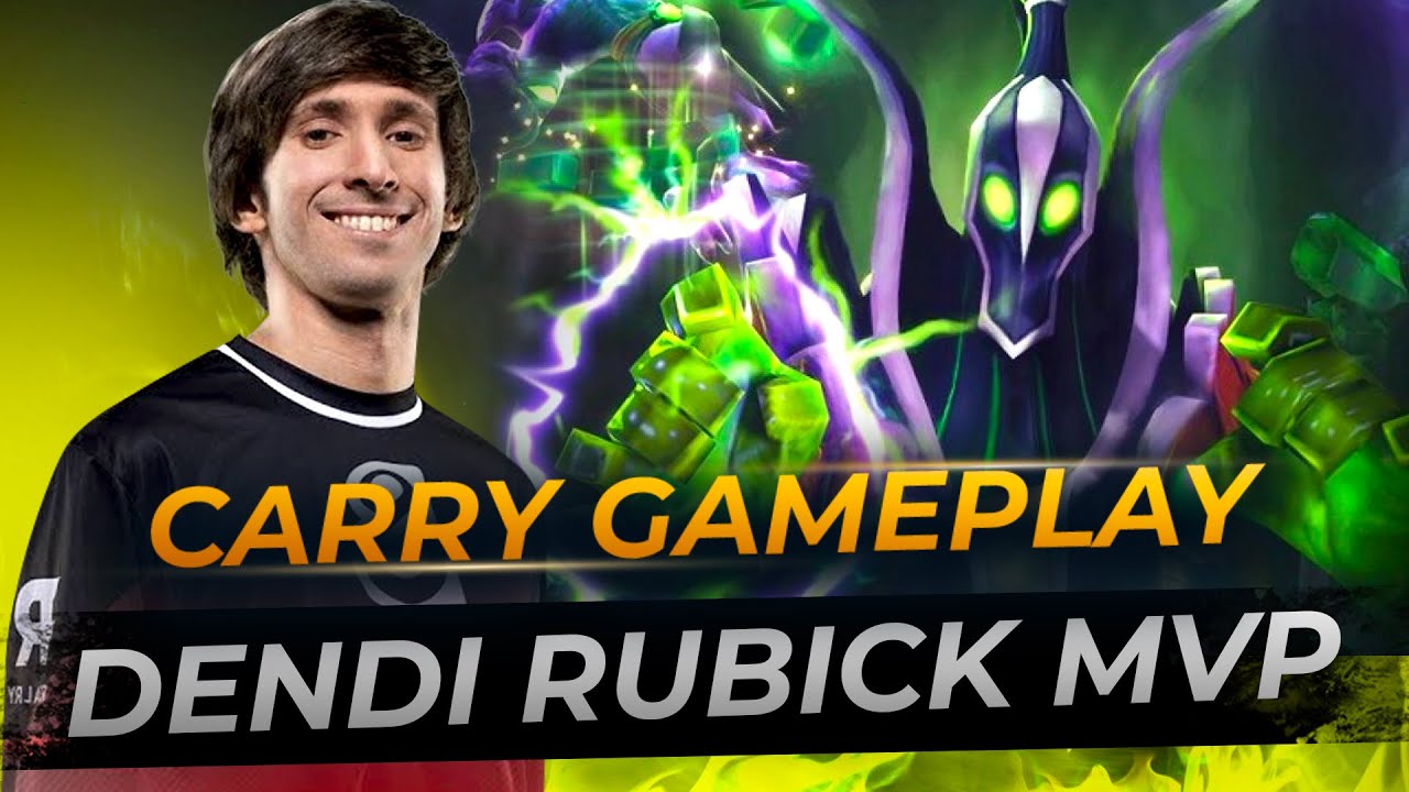 Dendi plays Carry Rubick MVP | Full Gameplay Dota 2 Replay