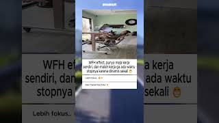 WFH punya meja kerja sendiri
