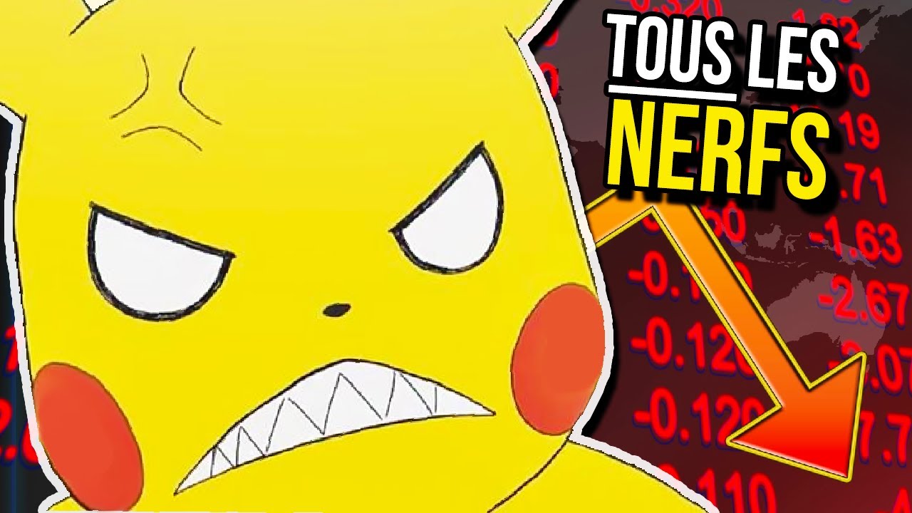 Les 54 fois ou GAMEFREAK a NERF les POKÉMON (de 1999 à 2025)