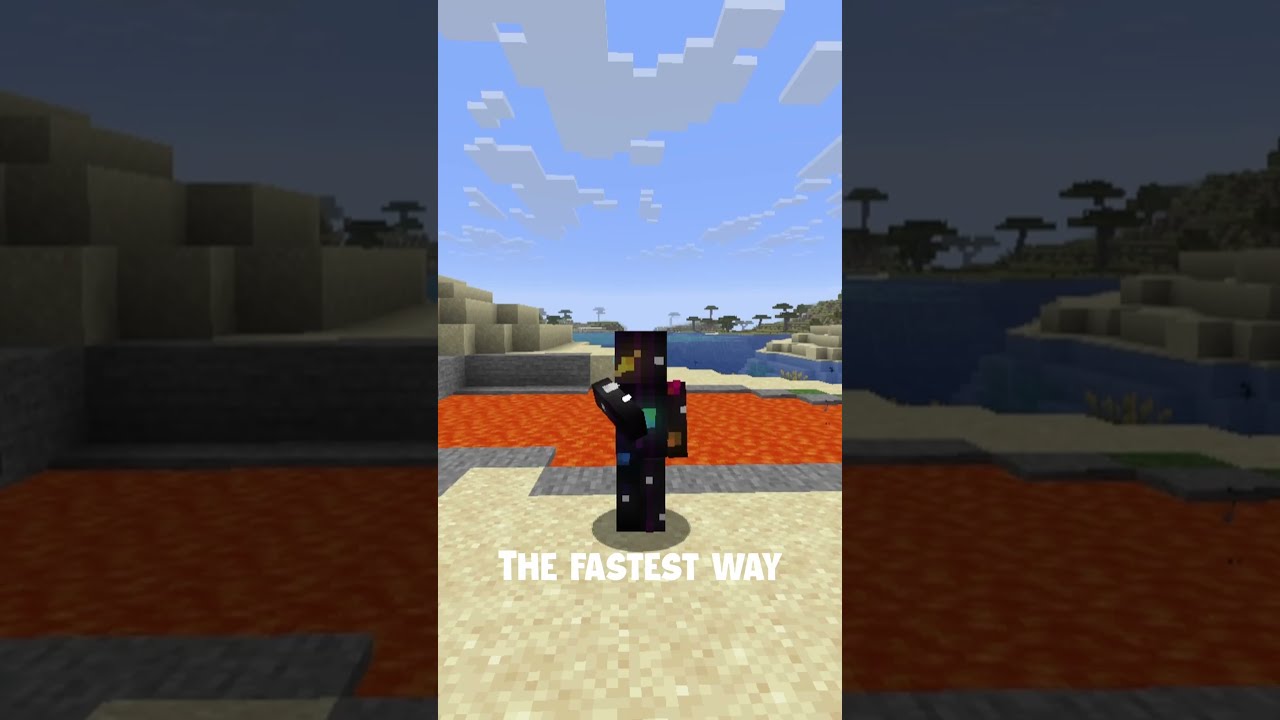 What's the shortest way to get to World Border in Minecraft?