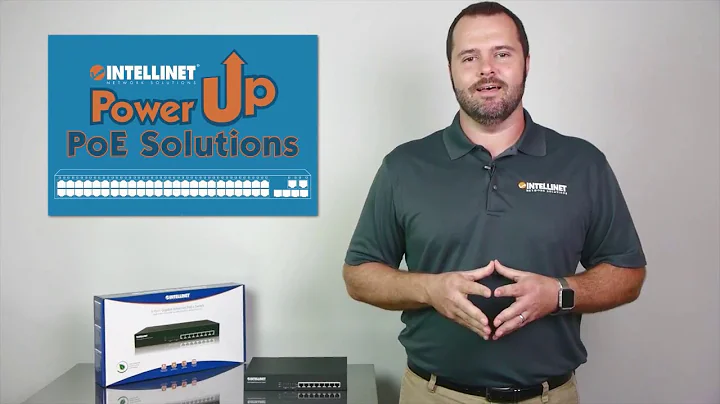 Intellinet 8 Port Gigabit Ethernet PoE+ Switch