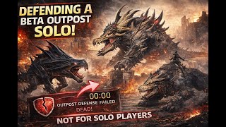 Solo Defending a Beta Gladiator Keep Outpost – Official PvE Reality (Lost Colony)