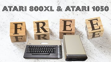 Who wants a FREE Atari 800XL and 1050 drive?