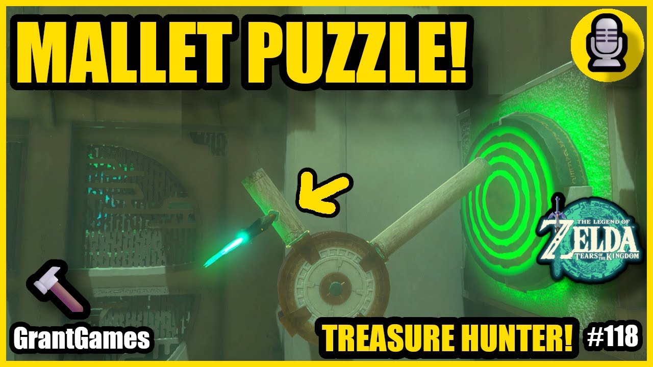Zelda TotK Part 118: Mallet Shrine & Treasure Hunter! 🏹✨
