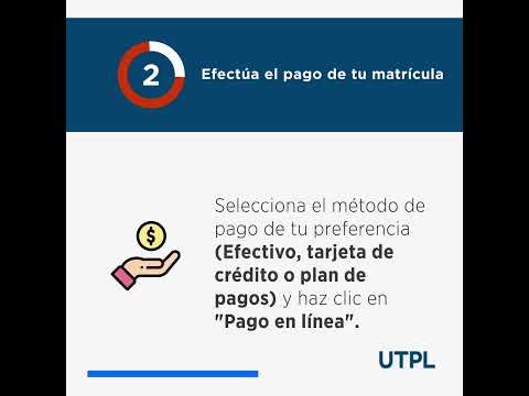 Pasos para matricularte en la UTPL | Estudiantes de nuevo ingreso