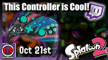 Splatoon 2 - DUDE: This Controller looks really Cool