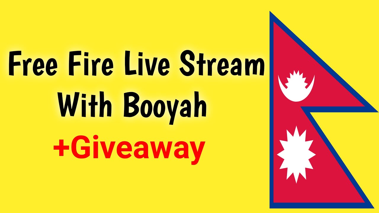 #6 Free Fire Live Stream With Booyah App Nepal 2020 ...