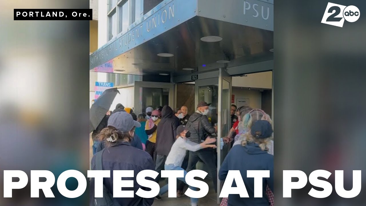 Protests at Portland State, Univ. of Washington over visits from conservative activist Riley Gaines