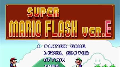 Super Mario Flash Ver.E - 18 Airship