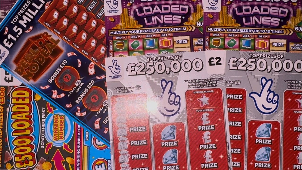 Scratchcards from The National Lottery © (514)