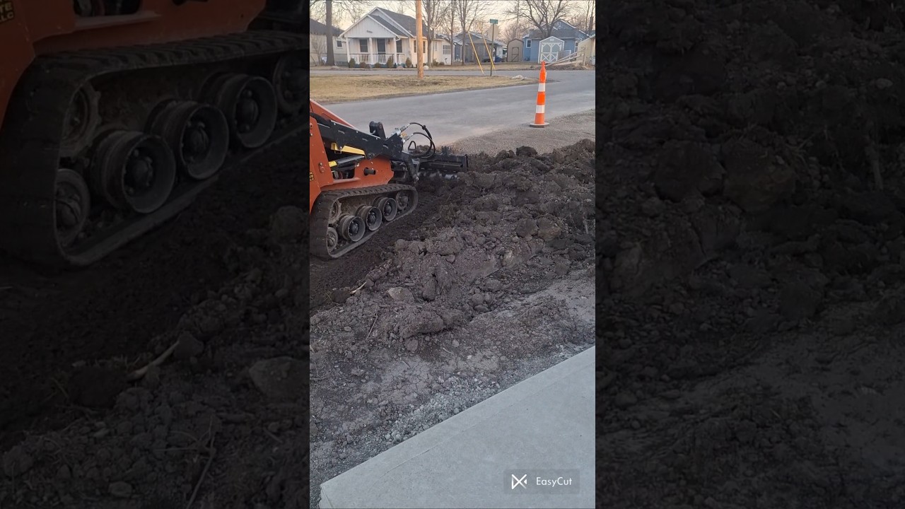 Before/After Back Fill(Ditch Witch... 