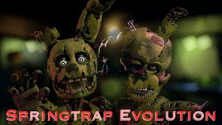 The Evolution Of Springtrap William Afton In Every Game