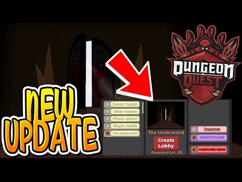 roblox dungeon quest livenew updategrinding levels