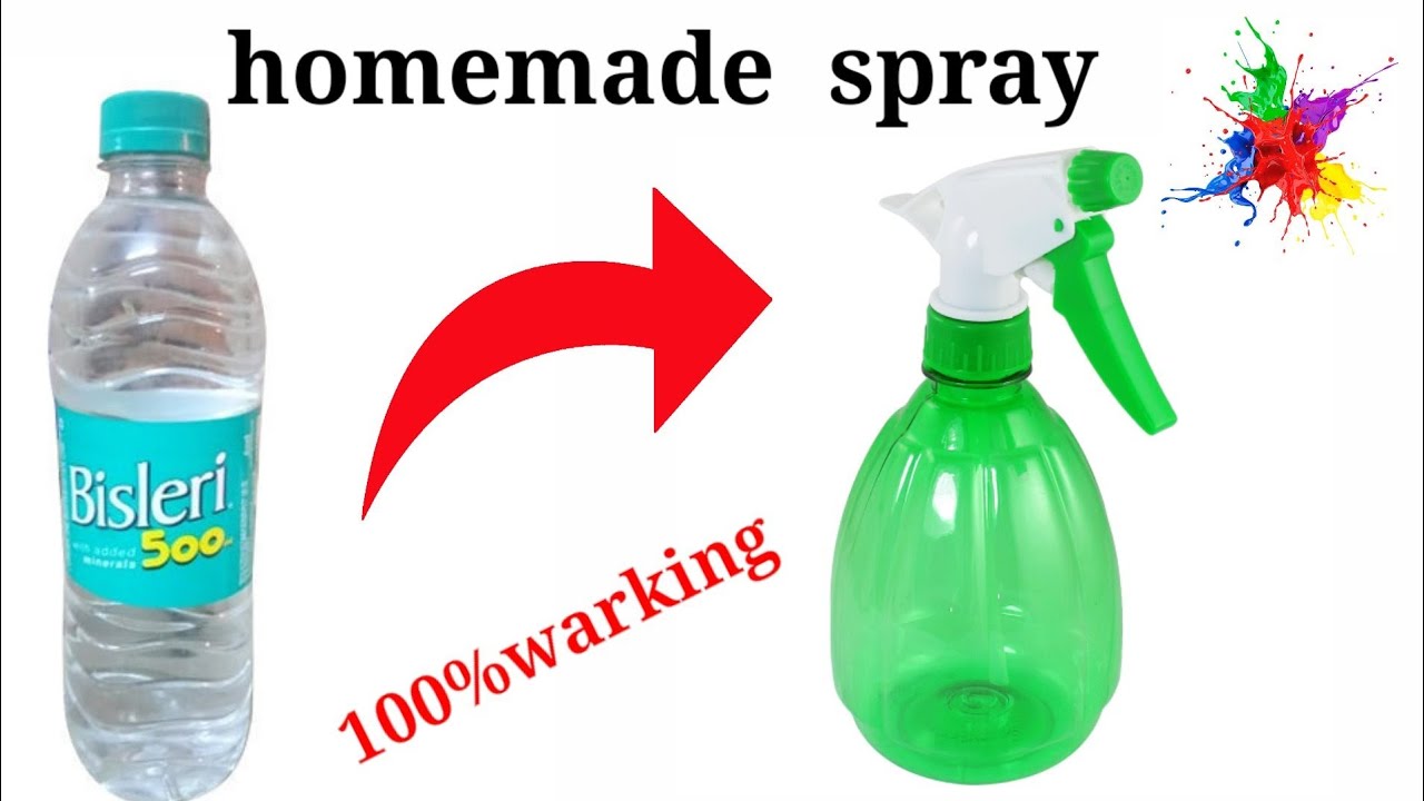 how to make spray bottle at home/homemade spray bottle /Bottle Spray