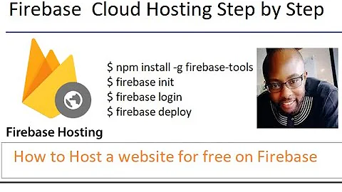 Firebase Deploy Only Hosting - How to host website on firebase. firebase free hosting