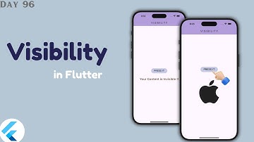 Flutter Visibility Widget | How to Show & Hide Widgets in Flutter