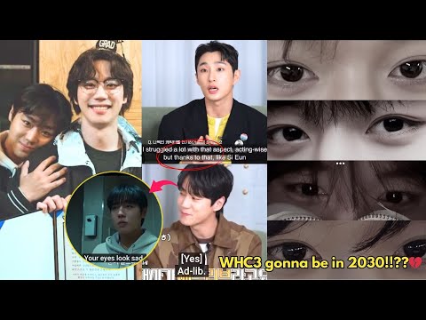 IT WAS ADLIB!! Everyone WHC boys talks about how Jihoon's eyes able to bring their characters alive