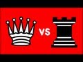 Chess Endgame: Queen + King vs Rook + King (Philidor)