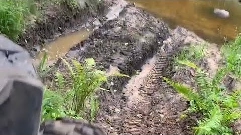 Thrilling RZR Turbo Polaris Adventure: Forest Mud Riding and River Crossings Compilatio