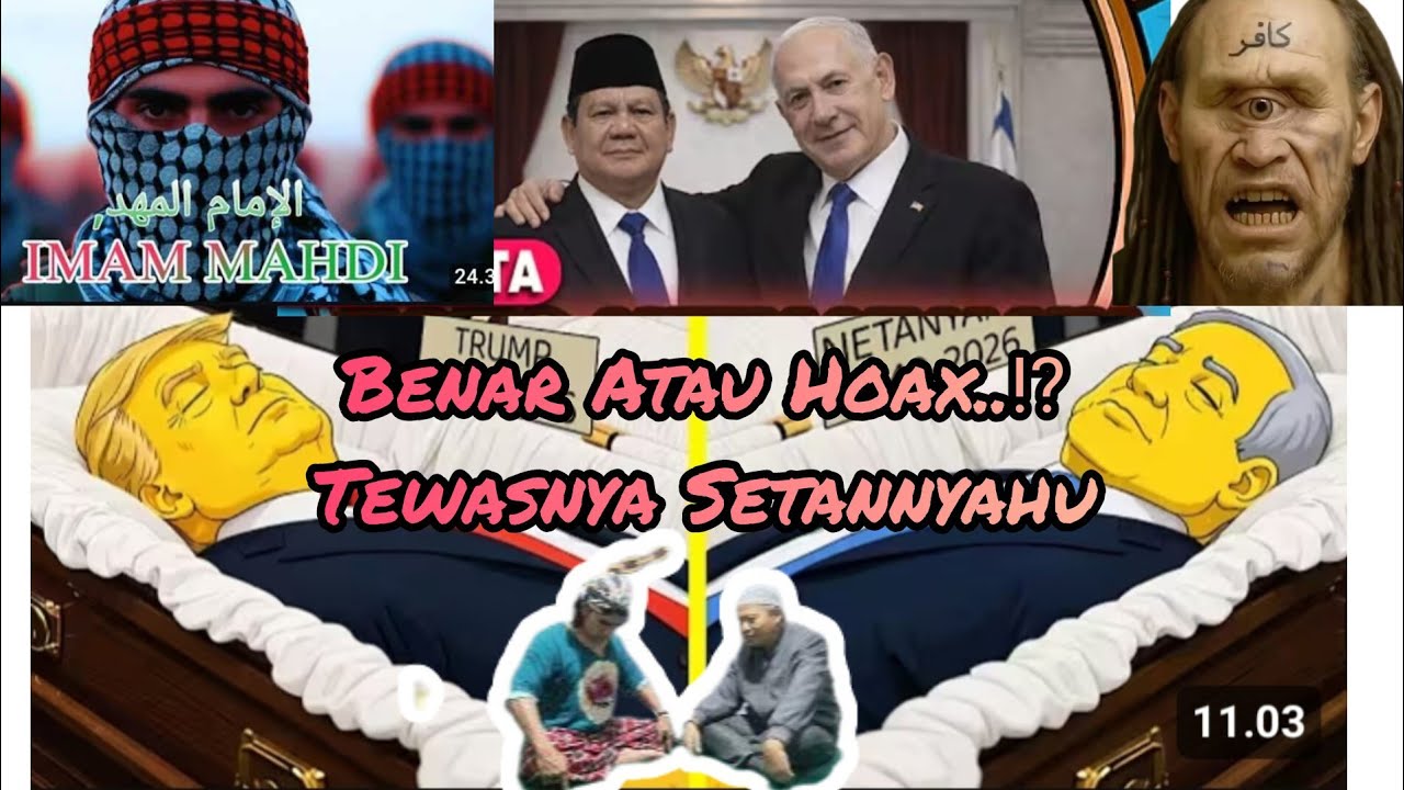 Sisi Ghoib..⁉️ Isu Terbunuhnya PM Netanyahu....‼️... Benarkah  Dia Sudah Meninggal...⁉️🤔🤭