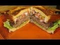 Grilled Cheese Bacon Burger - Two Classic Sandwiches in ONE!
