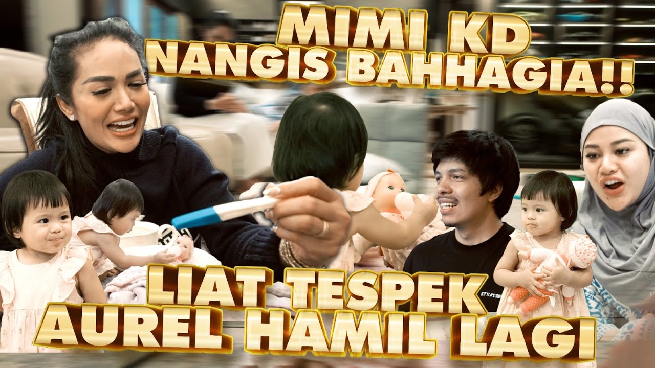 REAKSI MIMI KD LIAT AMEENA PUNYA ADIK LAGI!! SEMUA BAHHAGIA!