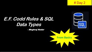 EF Codd Rules & Top 5 SQL Data Types You Must Know for RDBMS Success