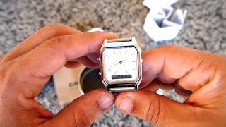 Comprei um relógio da Casio AQ 230 vamos ver se é bom!!