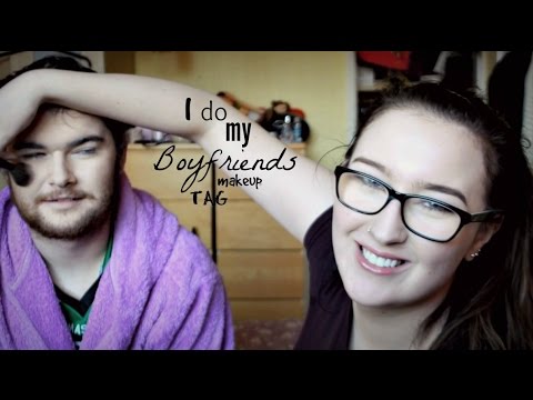 Doing my Boyfriend's makeup TAG! | Chloe French makeup artist