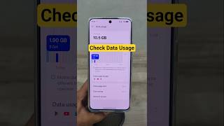 how to check mobile data usage in realme #mobiletips #quicktips #realme