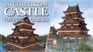 Birchblossom Castle - Tutorial Part 4: Gables by SixWings 7,398 views 9 months ago 56 minutes