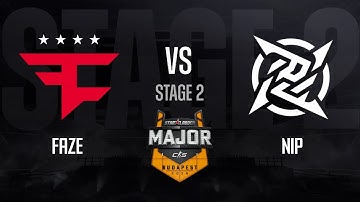 FaZe vs NiP | StarLadder Budapest Major 2025 - STAGE 2 - Day 2