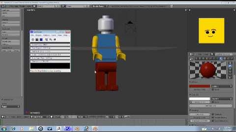 Blender Tutorial - Lego Man Part 4/4