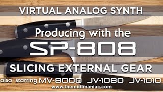 Slicing Sounds / Side chaining with the Roland SP-808