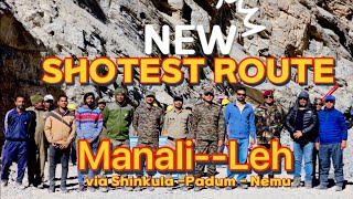 NIMU PADUM Darcha Road (EP01) Upcoming Shortest route to LEH via Zanskar valley #zanskar #leh