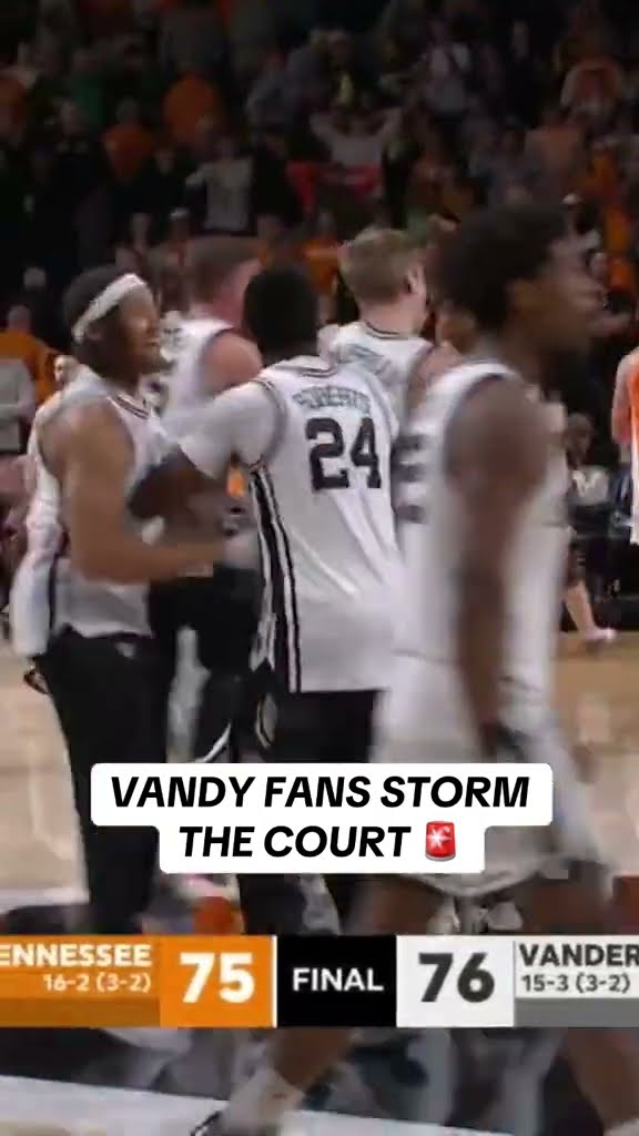 Vanderbilt TAKES DOWN No. 6 Tennessee ⚓️
