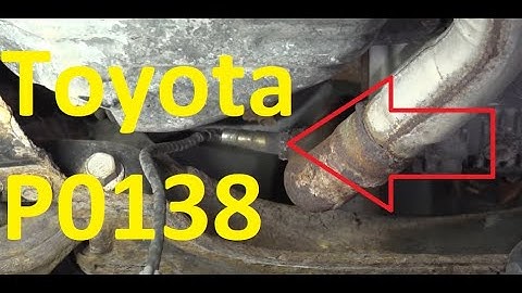 Causes and Fixes Toyota P0138 Code O2 Sensor Circuit High Voltage (Bank 1 Sensor 2)