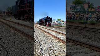 Parowóz Pt 47-65 podczas 30 parady parowozów w Wolsztynie 2026. #train #poland #viral #history #2026