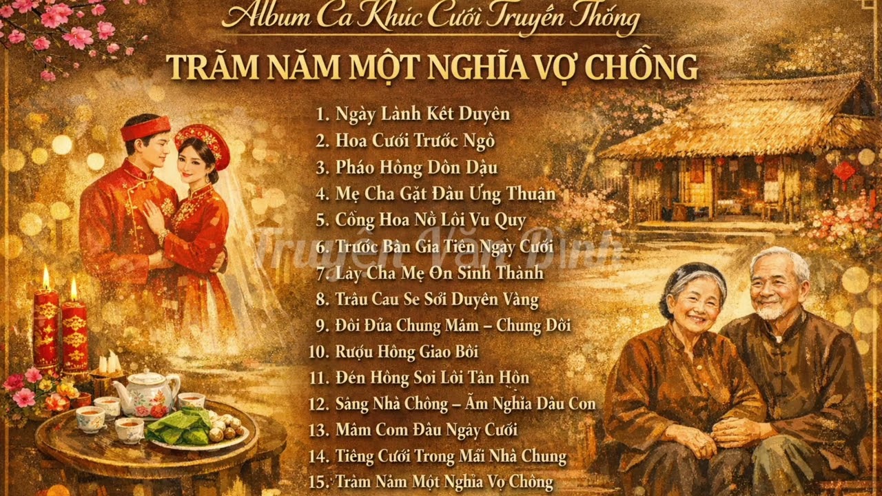 Nhạc Cưới Truyền Thống Hay Nhất | Trăm Năm Một Nghĩa Vợ Chồng